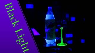 Fluorescence of Uranium and Tonic Water with a UV Black Light  A Level Physics [upl. by Carena]