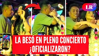 Christian CUEVA BESA a PAMELA FRANCO en pleno SHOW por Halloween  LR [upl. by Enelyad]