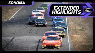 DoorDash 250 at Sonoma Raceway  NASCAR Extended Highlights [upl. by Arvell]