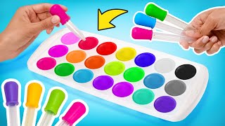 How To Turn 5 Primary Colors Into 16 New Colors  Artsy Life Hacks [upl. by Bradwell]