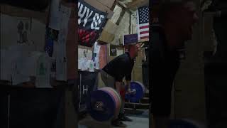 255 kg  562 lb  Deadlift  3 reps [upl. by Xilef]