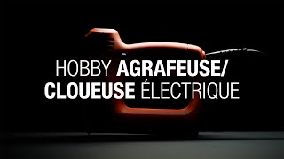 Hobby agrafeusecloueuse électrique [upl. by Lenoel]