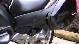 Honda Deauville NT 700 Spot lights heated grips [upl. by Hanni]