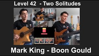 Two Solitudes  Level 42  Bass amp Acoustic Guitar cover [upl. by Noemad]