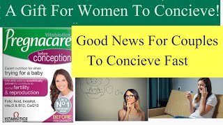 Pregnacare Conception Review In English  How To Concieve Fast  Newly Married Couples [upl. by Baumann]