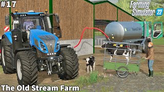 Moving amp Feeding Calves Sowing Barley Selling Milk│The Old Stream│FS 22│Timelapse17 [upl. by Alamaj613]