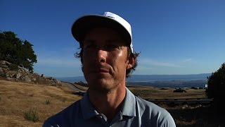 Jamie Lovemark interview after Round 3 of the Stonebrae Classic [upl. by Yenreit]