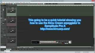 Samplitude Pro X  VST Midi Output Routing FtKirnuCream Arpeggiator [upl. by Judi472]