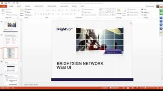 BrightSign Networks Web UI [upl. by Siroved]