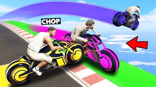 GTA 5 DEADLINE CHALLENGE WITH CHOP BUT HE PUSHED ME [upl. by Ialokin]