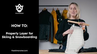 How To Layering for Skiing and Snowboarding [upl. by Templer409]