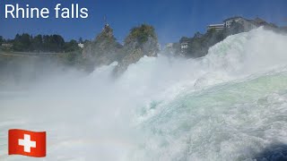 Grootste watervallen van Europa  Rhine falls Zwitserland [upl. by Bertine]