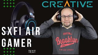 CREATIVE SXFI AIR GAMER le TEST  un casque AUDIO avec du STYLE et POLYVALENT [upl. by Virgilio336]