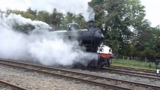 Swedish steam locomotive B 1289 in Holland at Simpelveld 1080p HD [upl. by Concepcion]