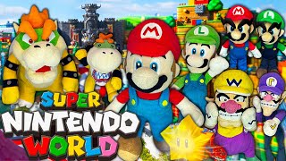 Mario and Luigi Go To Super Nintendo World  Super Mario Richie [upl. by Newcomb]