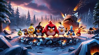 Angry Birds Boss Blitz 7  Smash Down Enemy Pig Boss Walkthrough Green piggies Destroy Reds House [upl. by Eedyak156]