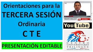 TERCERA SESIÓN CTE 2024 EJES ARTICULADORES [upl. by Eurydice878]