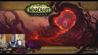 World of Warcraft Legion Sodapoppin FULL WoW Legion Raid  Xavius Raid Boss [upl. by Kussell]