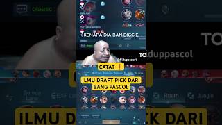 ILMU DRAFT PICK DARI BANG PASCOL ❗❗🤣🤣 pascolshort hiduppascol pascol [upl. by Bailey976]