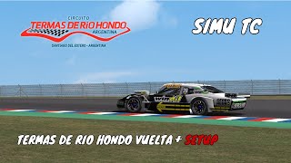 Simu TC  Termas de Río Hondo Vuelta  Setup simutcv3 simutc [upl. by Niuq]