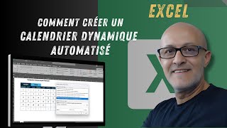 Calendrier Automatique Dans Excel Et Dynamique [upl. by Yona]