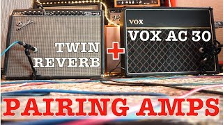 Pairing Amps 1 Vox AC30  Twin Reverb [upl. by Ahsiak]