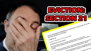 eviction Section 21 Notice What to Expect as a Tenant [upl. by Menard]