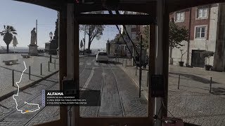 A Tram Ride in Lisbon [upl. by Yelrahc]