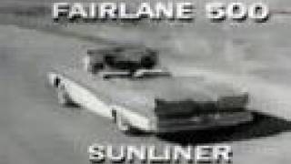 1958 Ford Fairlane 500  vintage TV commercial [upl. by Ely]