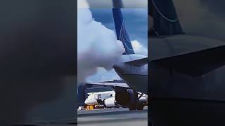 The plane crashed before takeoff ￼ crash crashlanding planecrash airplanetakeoff [upl. by Elery]