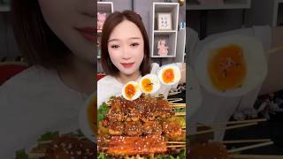 먹방 먹는 소리 Spicy Skewers Eating food asmr mukbang eating [upl. by Esekram191]