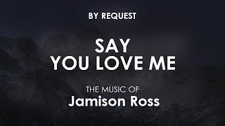 Say You Love Me  Jamison Ross [upl. by Eked]