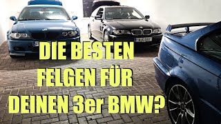 BMW 3er e46 Die beste Felgengröße I Projektausblick 2022 [upl. by Hisbe429]