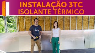 3TC Melhor Isolamento Térmico para Construção com Containers [upl. by Iz]