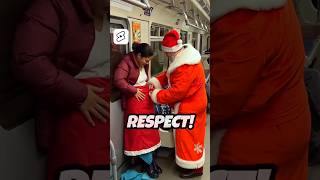 Santas Subway Surprise  Heartwarming Act [upl. by Antonin]