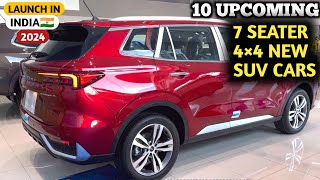 10 Upcoming 7 Seater All Types Of 4×4 Suv Launch In India 2024  Ford Endeavour Launch Date Prices [upl. by Uphemia477]