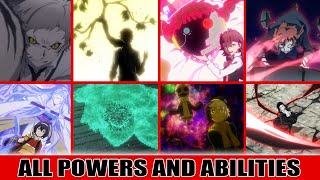 Bungo Stray Dogs  All Powers and Abilities [upl. by Eiznik959]