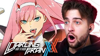 FIRST TIME WATCHING DARLING IN THE FRANXX [upl. by Blackman]