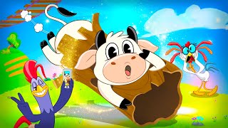 La Vaca Lola se atascó y más canciones infantiles divertidas 🎵🐮 [upl. by Eustazio]