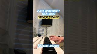 Infinity castle theme piano will you subscribe [upl. by Petr]