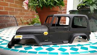 Tamiya Jeep Wrangler Update 02 [upl. by Ainomar300]