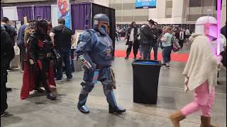 Mandalorian Death March Fan Expo New Orleans 2024 [upl. by Aketal93]