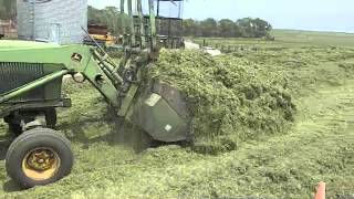 Blachford Farm Alfalfa Haylage 2012 [upl. by Arak]