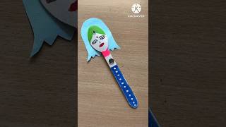 Colour spoon craft cartoon  creative craft idea youtubeshorts trending artandcraft spoongirl [upl. by Buckels186]