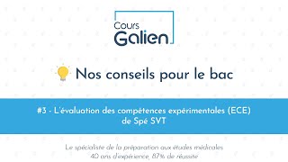 Conseils pour réussir les épreuves de spécialité SVT du Bac 🏆  Epreuve pratique ECE [upl. by Dlorag]