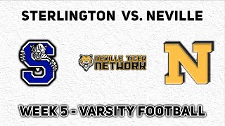 Neville vs Sterlington Week 5  2024 [upl. by Suolekcin]