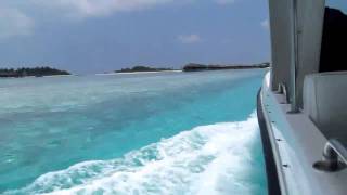 Maldives speedboat transfer [upl. by Baalbeer]