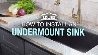 How To Replace and Install an Undermount Sink [upl. by Cohe]