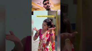 School morning assembly comedy funny fun school viral shortvideo sejalgabashorts [upl. by Asela]