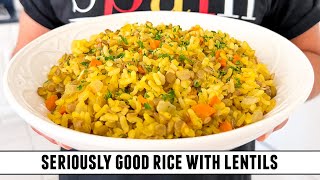 HeartHealthy Rice with Lentils  Quick Easy amp Delicious Recipe [upl. by Silrac]